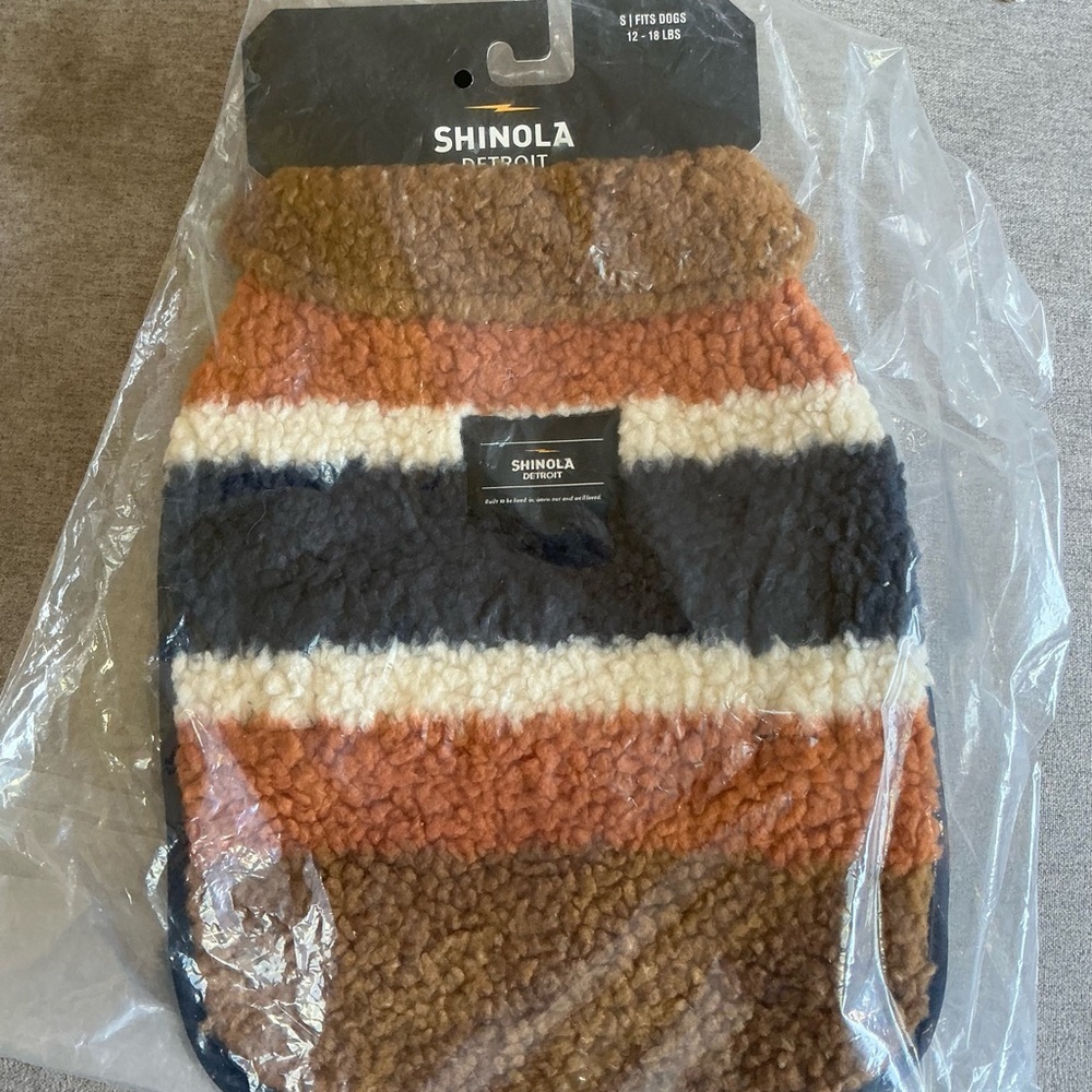 Shinola Pet Oatmeal Adjustable Barn Style Dog Coat